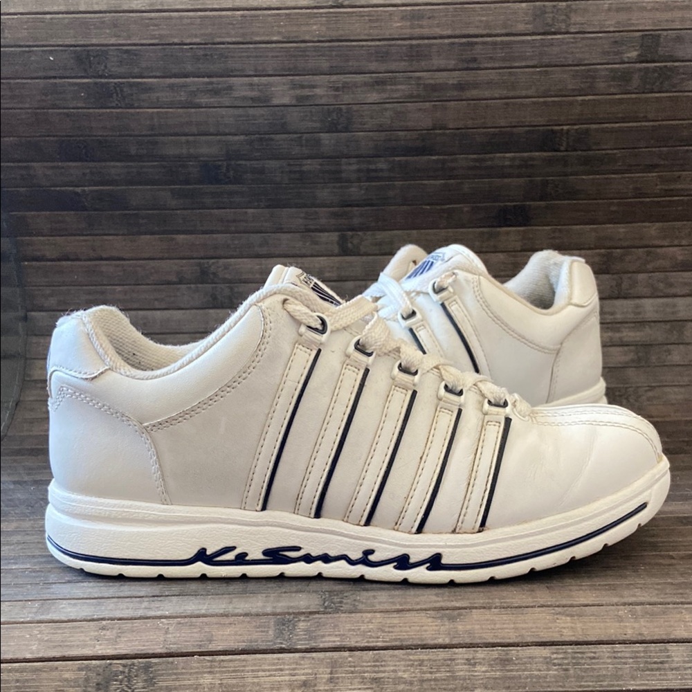 K-Swiss White Athletic Shoes